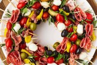 Holiday Charcuterie Wreath