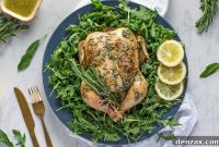 A Cookbook’s Crown Jewel: Dijon Herb Butter Roast Chicken