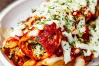 Irresistible Cheese Manicotti