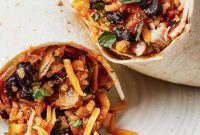 Effortless Instant Pot Chicken Burritos