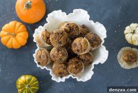 Harvest Mini Pumpkin Muffins