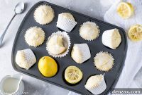 Sunny Lemon Drizzle Muffins
