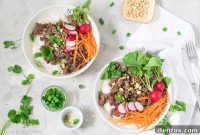 Sticky Hoisin Beef Bowls
