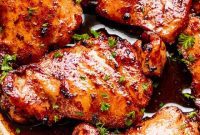 Golden Seared Cajun Butter Chicken Thighs