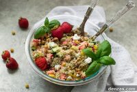 Luscious Strawberry Quinoa Salad