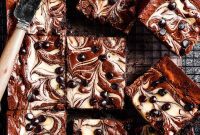 Marbled Chocolate Cheesecake Brownies