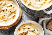 Quick Comfort Chicken Dumplings
