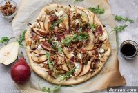 Caramelized Pear and Goat Cheese Pizza