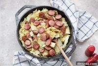 Rustic Cabbage and Sausage Fry