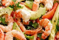 Creamy Avocado Shrimp Salad