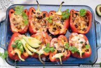 Fiery Chorizo Stuffed Peppers