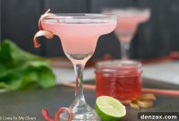 Rhubarb Blush Gimlet