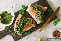 Smoky Grilled Turkey Thighs with Vibrant Chimichurri