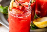 Sweet & Tangy Lemon-Berry Sangria