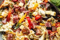 Tuscan Antipasto Pasta Salad