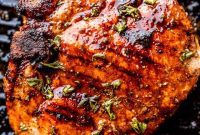 Succulent Flame-Kissed Pork Chops