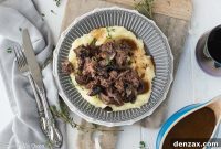 Slow-Braised Red Wine Short Ribs