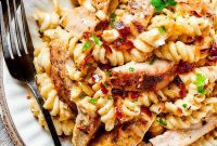 Loaded Chicken Bacon Ranch Pasta