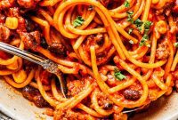 Fiesta Spaghetti
