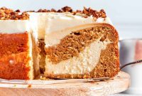 Spiced Carrot Cheesecake Indulgence