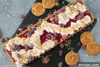 Tangy Cranberry Curd Tart