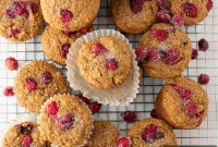 Wholesome Cranberry Bran Delights
