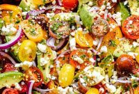 Vibrant Avocado Tomato Salad