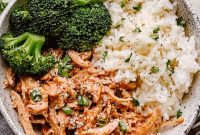 Sticky Honey Garlic Instant Pot Chicken and Rice