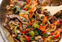 Glazed Honey Balsamic Beef Stir Fry