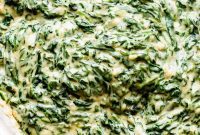 Decadent Steakhouse Spinach Gratin