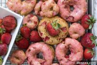 Oven-Fresh Strawberry Doughnuts