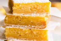 No-Fuss Zesty Lemon Bars