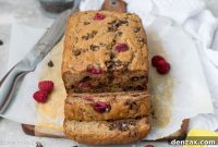 Raspberry Ripple Banana Bread