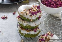 Monster Green Baked Doughnuts