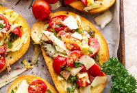 Smoky Bacon and Fresh Tomato Bruschetta