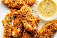Everything Bagel Crusted Chicken Tenders