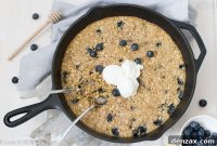 Skillet Blueberry Morning Bake