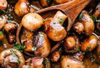 Irresistible Garlic Butter Mushrooms