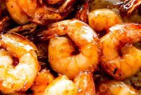 Golden Honey Garlic Shrimp