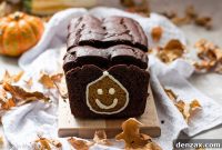 Ribboned Chocolate Pumpkin Loaf