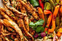 Zesty Grilled Chicken Fajitas