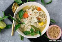 Fiery Thai Chicken Noodle Soup
