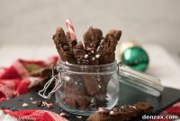 Decadent Double Chocolate Peppermint Biscotti