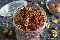 Decadent Nutella Walnut Granola