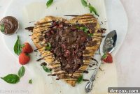Luscious Strawberry Nutella Pie