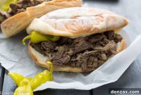 Melt-in-Your-Mouth Slow Cooker Italian Beef Sandwiches