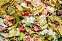 Elevated Salmon BLT Salad