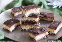 Tropical Coconut Caramel Dream Bars