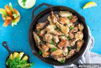 Golden-Baked Crunchy Wings