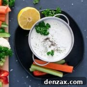 Best Homemade Creamy Ranch Dip